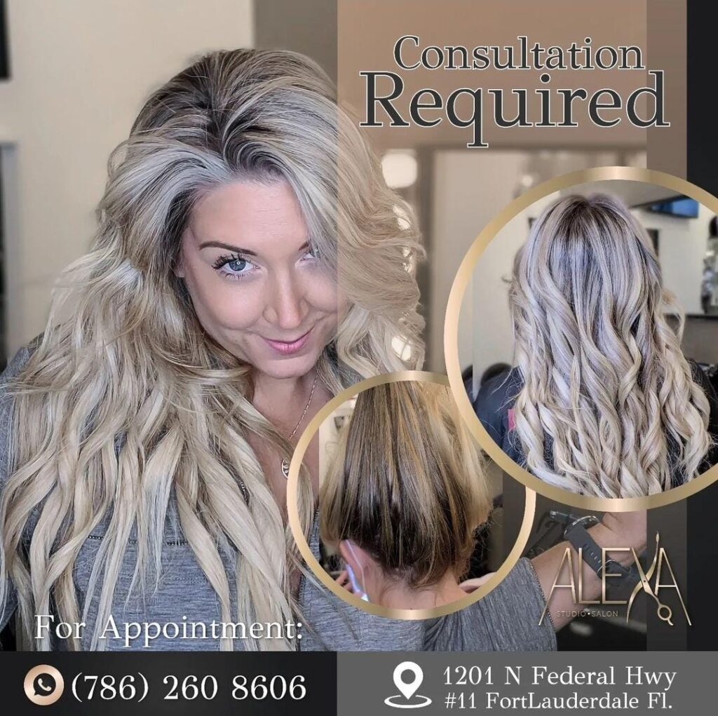 Hair repair and Color correction Fort Lauderdale