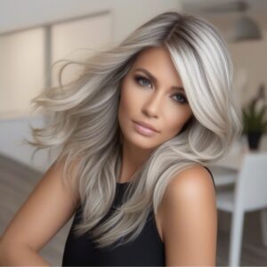 silver blonde style in fort lauderdale